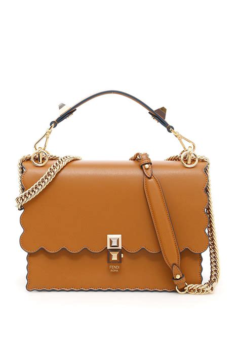 fendi kan i scallop trim bag|Does Fendi’s Kan I Collection Have the Power to .